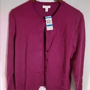Charter Club button down cardigan.